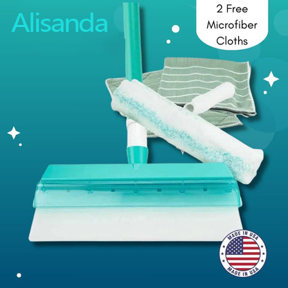 Aqua Strike Recyclable Silicone Window Squeegee Kit
